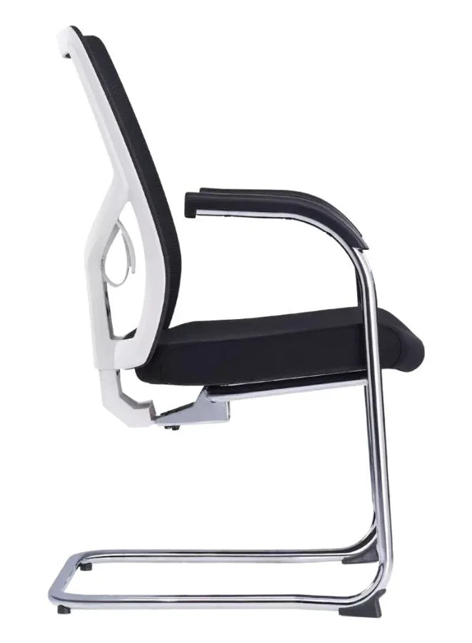 Office Chair with Steel Frame – Ergonomic Design with Fixed Armrests & Moulded Foam Seat