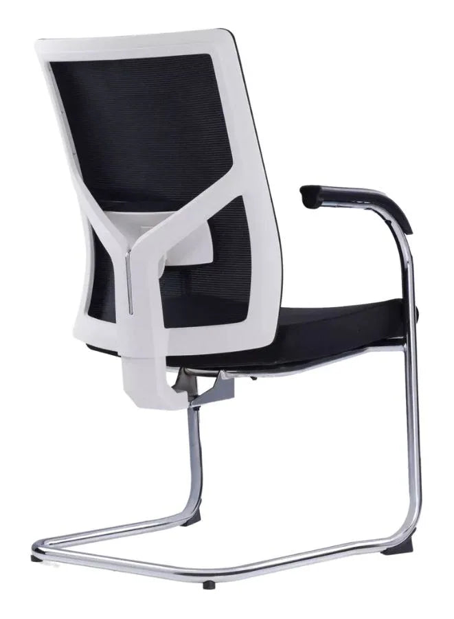 Office Chair with Steel Frame – Ergonomic Design with Fixed Armrests & Moulded Foam Seat