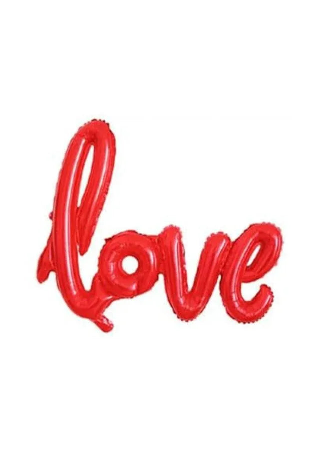 "LOVE" Foil Balloons For Wedding Valentine's Day, Mother's day, gender reveal Party Background Decoration Supplies