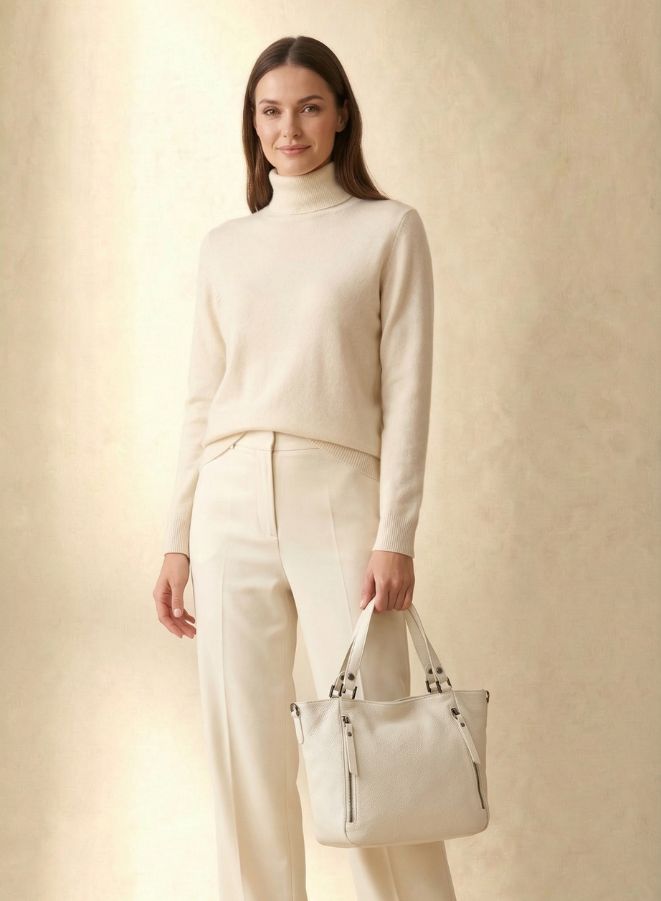 حقيبة يد من الجلد الطبيعي من جاي ماتيولو