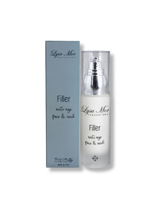 LYSA MOR Professional Filler Anti-Age | Hexapeptide + Triple Hyaluronic Acid | Fills Deep Wrinkles | 30ml