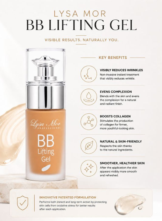 Lysa Mor BB Lifting Gel 30 ml – Instant Wrinkle Reduction & Non-Surgical Facelift Effect