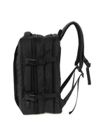 Black Laptop Backpack - 15.6" Laptop Bag with Water-Resistant Polyester & USB Charging Port