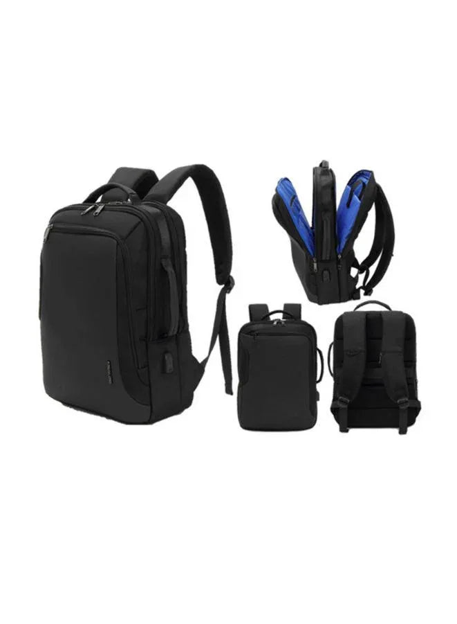 Business Laptop 15.6" Black Water-Resistant Polyester Bag