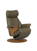 Stressless Adam Power Recliner with Motorized Backrest, Leg Rest & Headrest