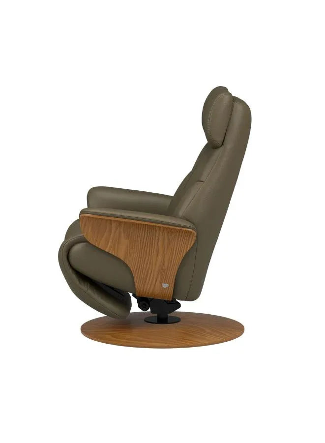 Stressless Adam Power Recliner with Motorized Backrest, Leg Rest & Headrest