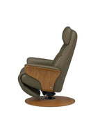 Stressless Adam Power Recliner with Motorized Backrest, Leg Rest & Headrest