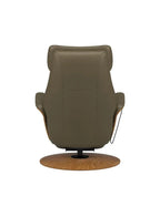 Stressless Adam Power Recliner with Motorized Backrest, Leg Rest & Headrest