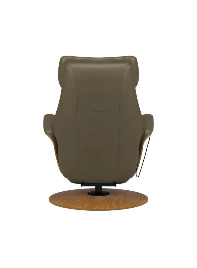 Stressless Adam Power Recliner with Motorized Backrest, Leg Rest & Headrest