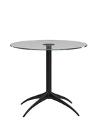 Stressless® Urban Star Side Table – Small Round Table with Polished Aluminum Legs | Modern Accent Table for Living Room and Office
