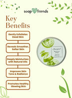 Soap & Friends Natural Salt-Sugar Body Scrub with Grapefruit