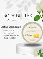 Soap&Friends Orange 80% Shea Butter Moisturizer with Avocado Oil - 200 ml
