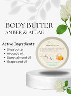 Soap&Friends Amber with Algae 80% Shea Butter Moisturizer with Avocado Oil - 200 ml