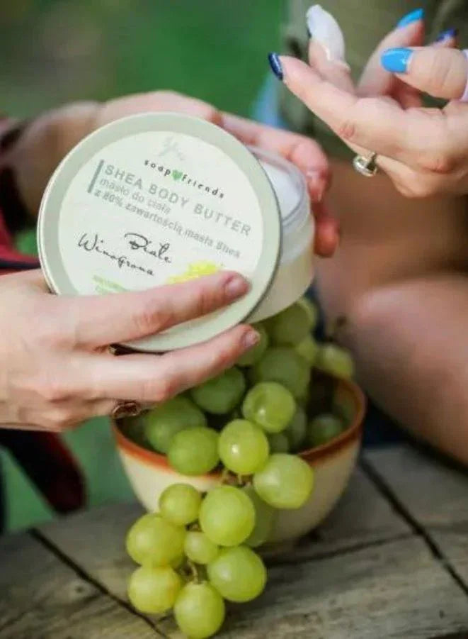Soap&Friends White Grape 80% Shea Butter Moisturizer with Avocado Oil - 200 ml