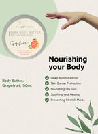 Soap&Friends Grapefruit 80% Shea Butter Moisturizer with Avocado Oil - 50 ml