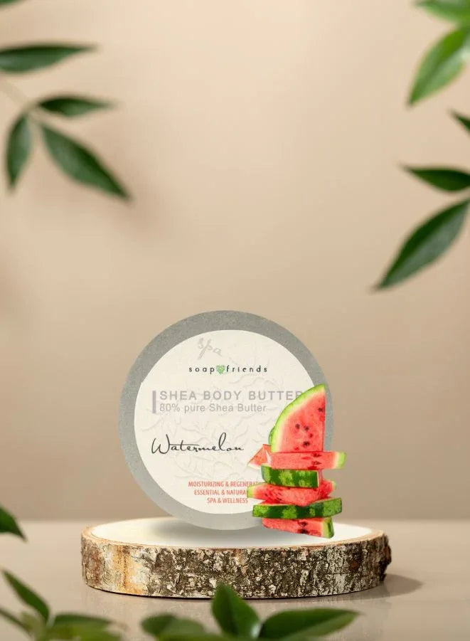 Soap&Friends Watermelon 80% Shea Butter Moisturizer with Avocado Oil - 50 ml
