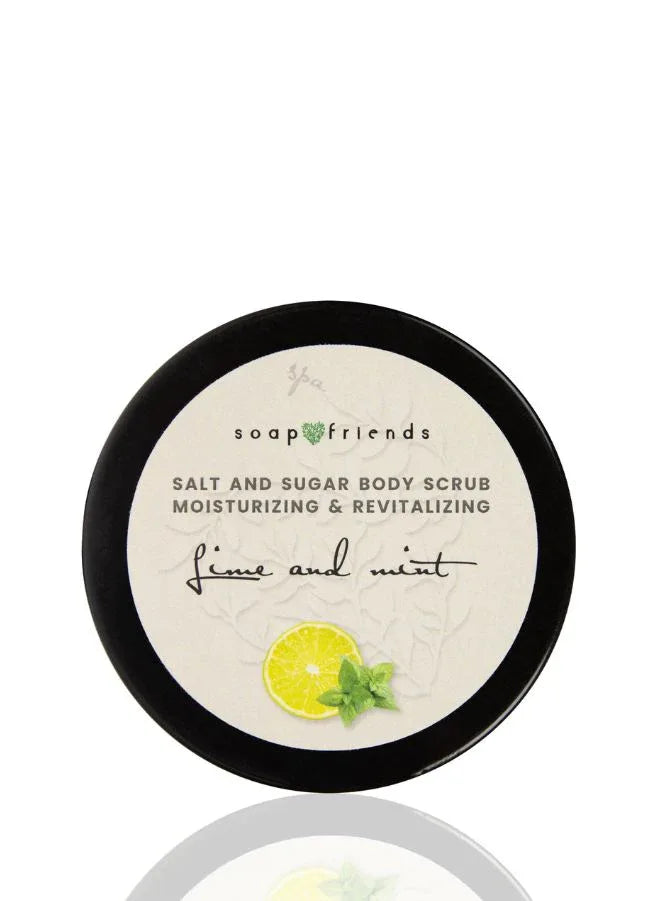 Soap & Friends Natural Lime & Mint Body Scrub