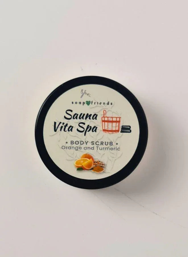 Soap & Friends Orange Turmeric Powder Salt Body Scrub