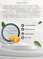 Soap&Friends Natural Orange Skincare Set with Bath Salt Body Scrub and Massage Body Oil for Relaxing Skin Care Routine