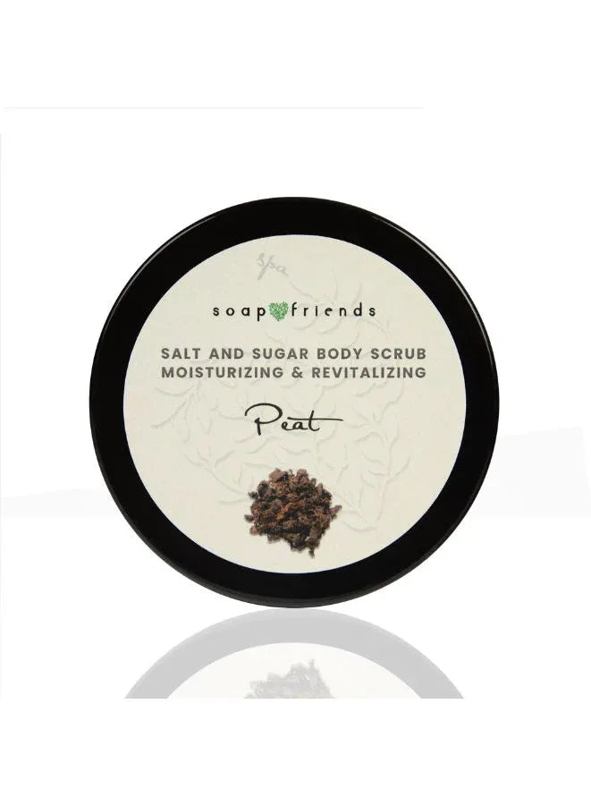 Soap & Friends Natural Peat Body Scrub Scoop