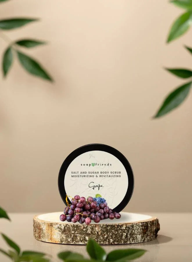 Soap & Friends Natural Grape Body Scrub