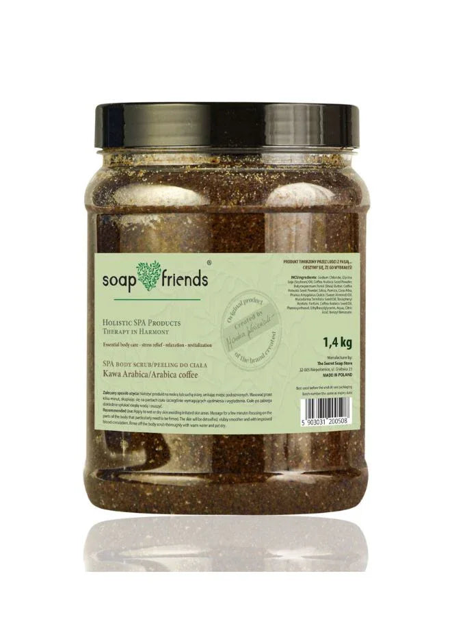 Soap&Friends Arabica Coffee Body Scrub – 1.4kg