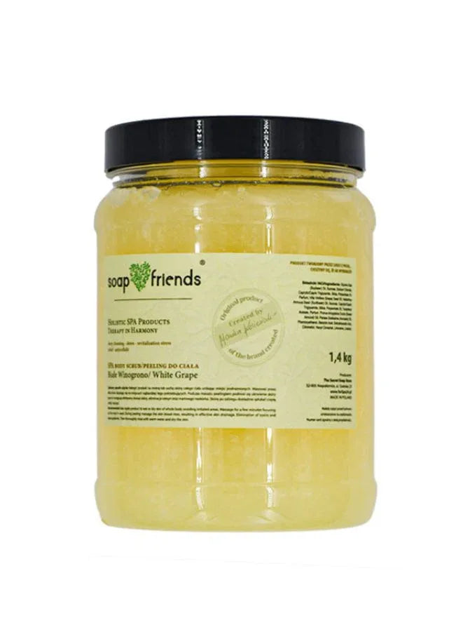 Soap&Friends White Grape Body Scrub – 1.4kg