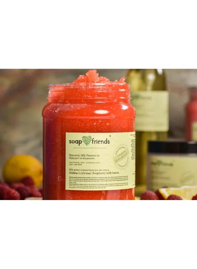 Soap&Friends Raspberry & Lemon Body Scrub – 1.4kg