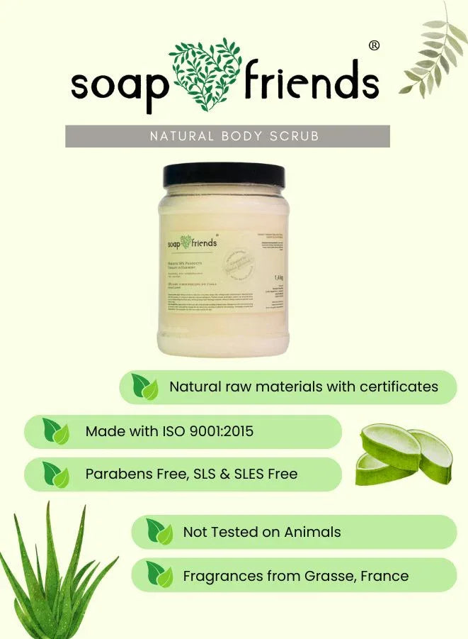 Soap&Friends Coconut Body Scrub – 1.4kg