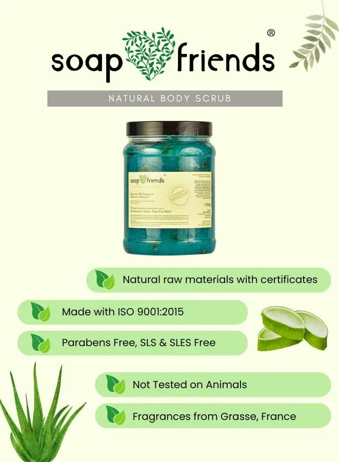 Soap&Friends Amber Body Scrub – Time for Baltic 1.4kg