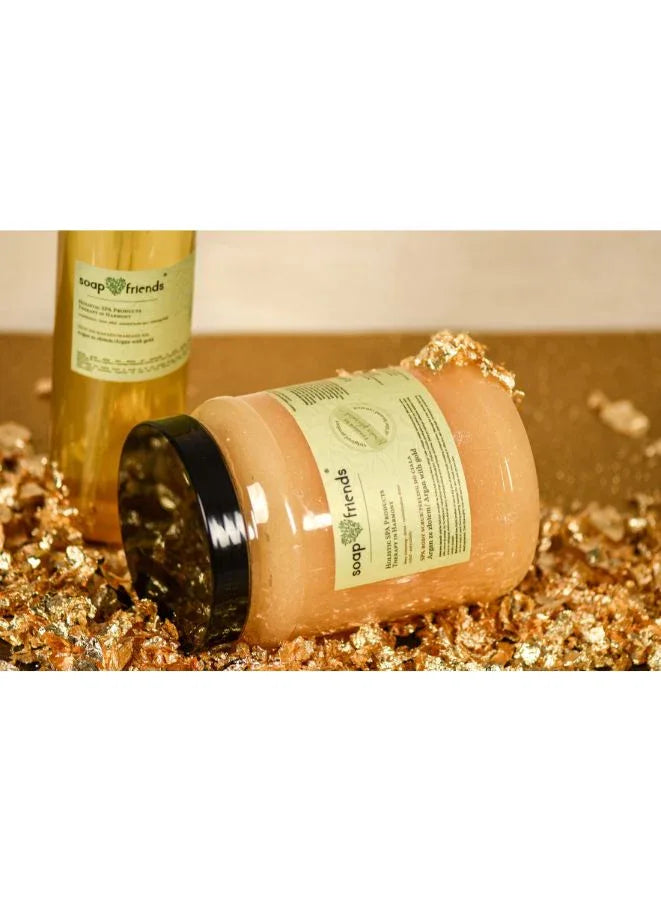 Soap&Friends Argan & Gold Body Scrub – 1.4kg