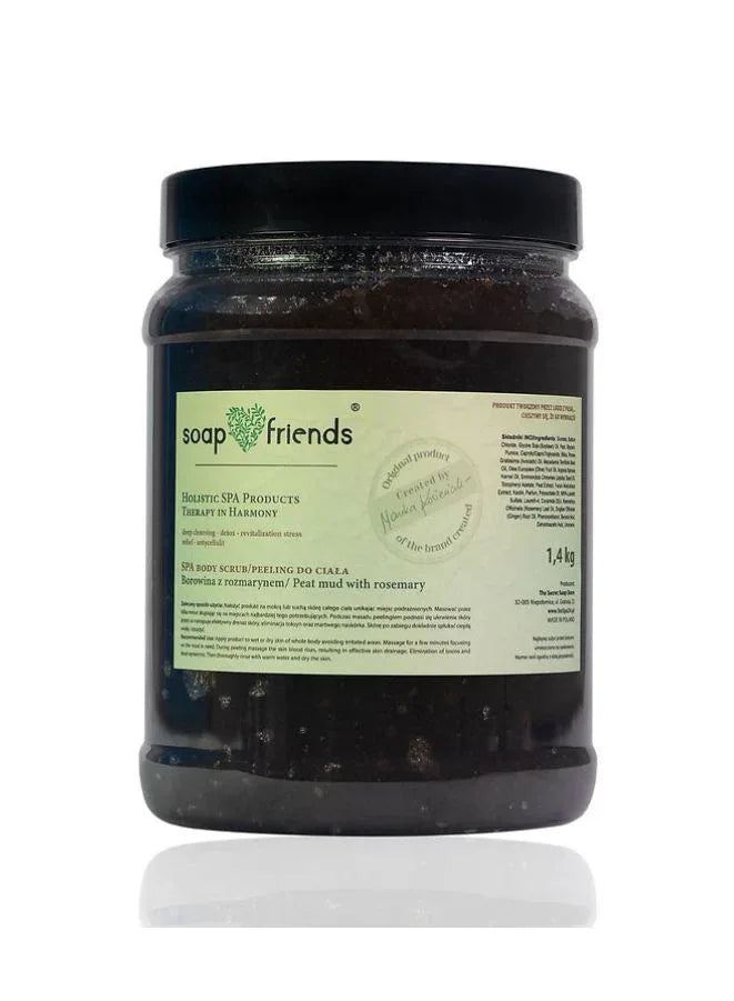 Soap&Friends Mud & Rosemary Body Scrub – 1.4kg