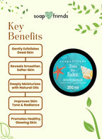 Soap&Friends Natural Time for Baltic Amber Skincare Set with Body Oil Soap Body Scrub and Hand Cream