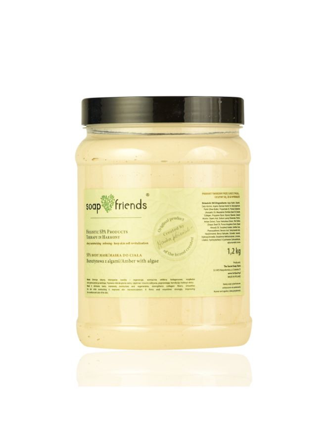 قناع الجسم من سوب آند فريندز سبا - العنبر مع الطحالب 1.2 كجم