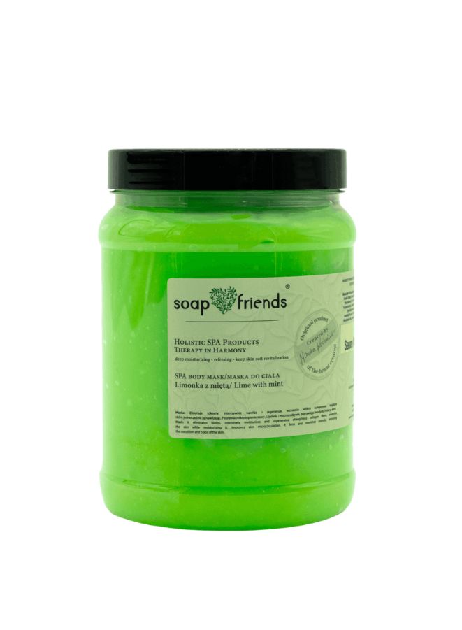 Soap & Friends Lime and Mint Body Mask with Collagen 1.2 kg