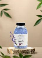 Soap&Friends Fine-Grained Lavender Bath Salt 250 g – Natural Relaxing Bath Salt with Soothing Lavender Aroma, Cruelty-Free Self-Care for Mind and Body
