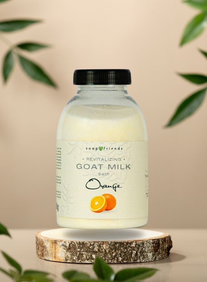 حليب استحمام الماعز بالبرتقال من سوب اند فريندز - 200 جم