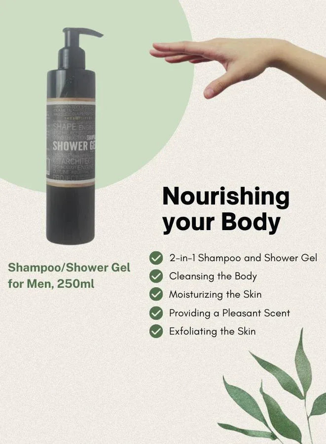 Soap&Friends 2in1 Shampoo/Shower Gel For Men 250 Ml