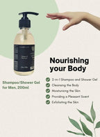 Soap&Friends 2 in 1 Pumpkin Shampoo and Shower Gel for Men 200 ml