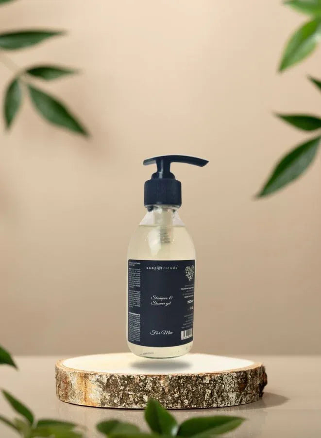 Soap&Friends 2 in 1 Pumpkin Shampoo and Shower Gel for Men 200 ml