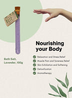 ملح الاستحمام باللافندر من سوب آند فريندز للاسترخاء وتجديد الشباب، 100 جم