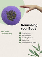 Soap & Friends Round Lavender Bath Bomb