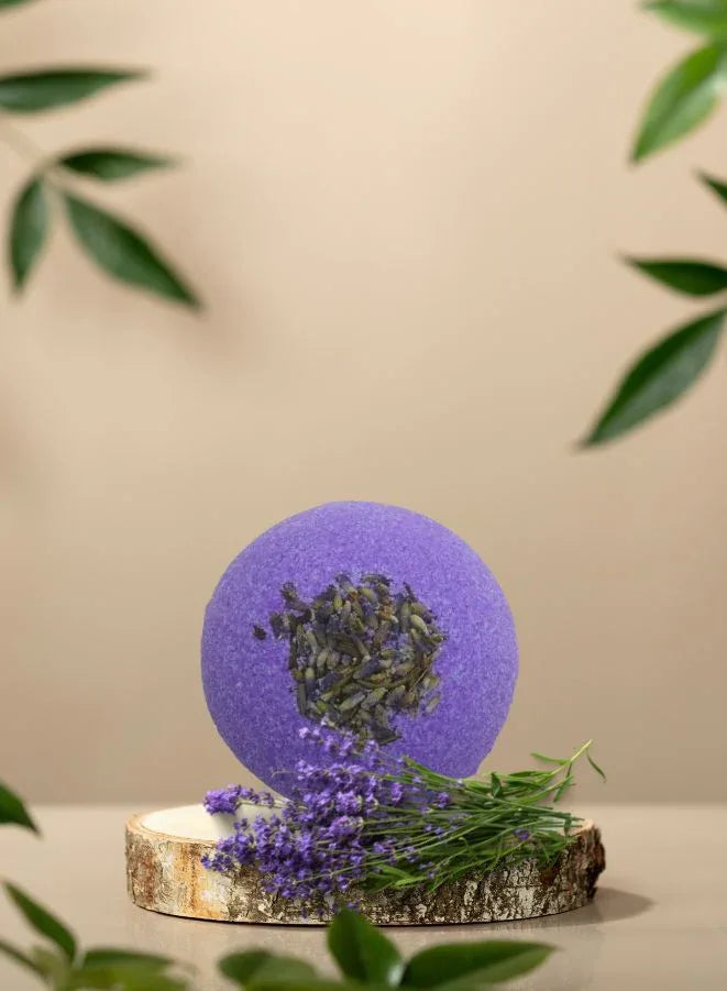 Soap & Friends Round Lavender Bath Bomb