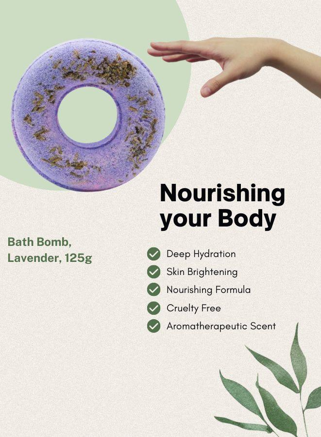 Soap & Friends: Lavender Donut Bath Bomb