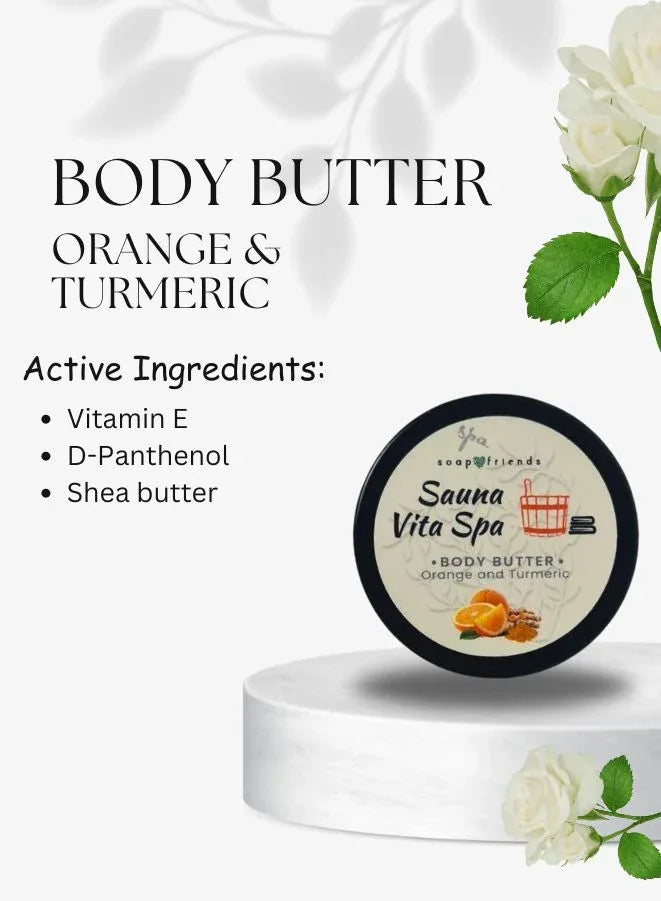 Sauna Vita Spa Care Set – Salt Scrub, Body Butter & Nourishing Face Mask