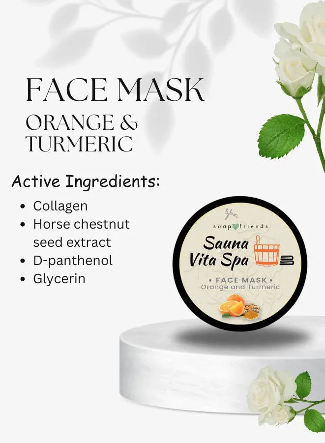 Sauna Vita Spa Care Set – Salt Scrub, Body Butter & Nourishing Face Mask