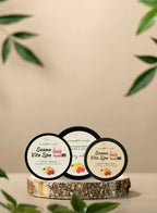 Sauna Vita Spa Raspberry & Lemon Skincare Set – Salt Scrub, Body Butter & Face Mask