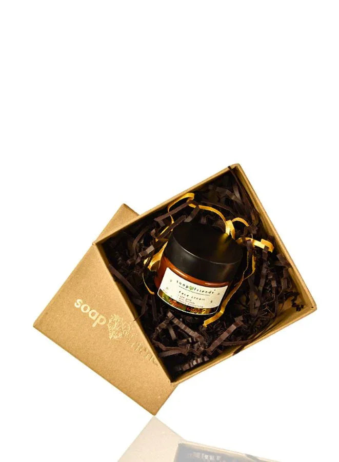 Soap & Friends Anti-Wrinkle Face Cream with Argan Oil & Goat’s Milk, 50ml | Hydrating & Firming Moisturizer for Aging Skin