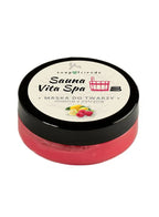 Organic Raspberry Lemon Gel Face Mask for Sauna and Steam Bath, 50ml