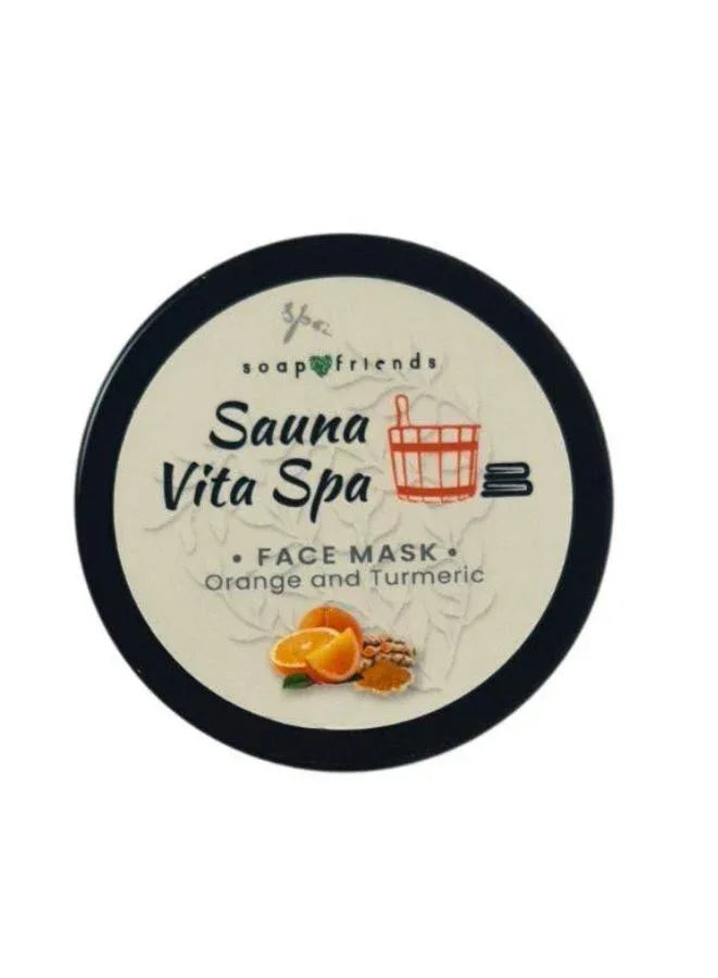 Orange and Turmeric Nourishing Sauna Face Mask | 50 ml Natural Face Mask